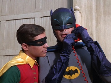 Batman On Phone