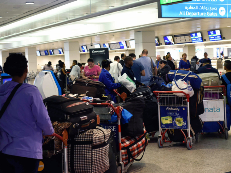 Checking Luggage
