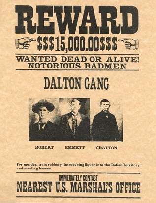 Dalton Reward Poster