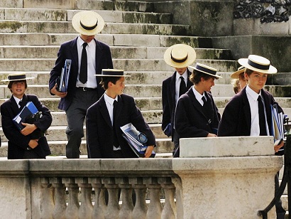 Private School Lads - Skip, Humphrey, Winston, Charles, and Dakota Private School Lads