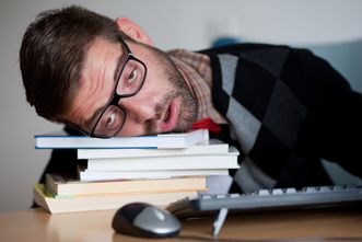 Exhausted Teacher