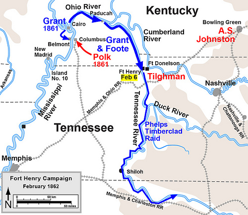 Ft. Henry / Ft. Donelson Maps