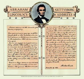 Gettysburg Address Copy