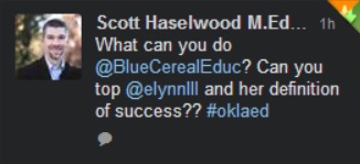 Tweet One - Haselwood Challenge
