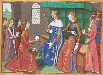 Joan Meets Charles VII