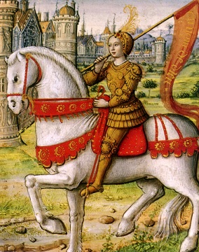 Joan on Horseback
