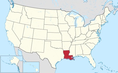 Louisiana Map