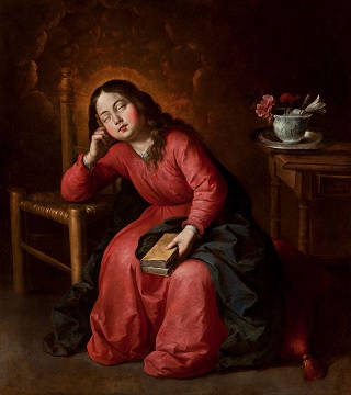 Mary Sleeping