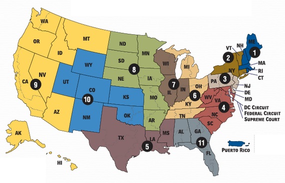 court map