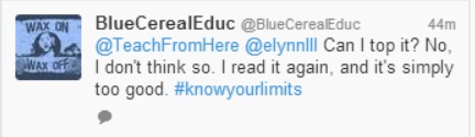 Tweet 2 - My Response One