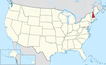 New Hampshire Map