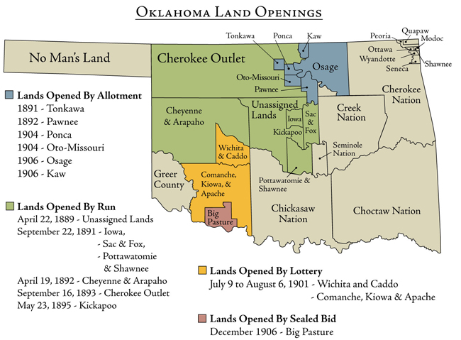 Oklahoma Land Openings