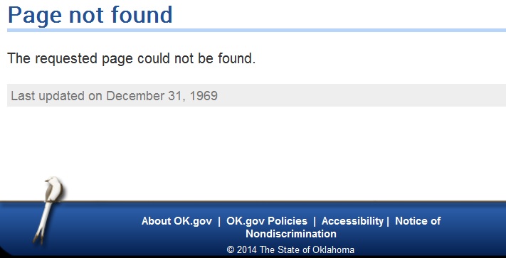 OKSDE Error