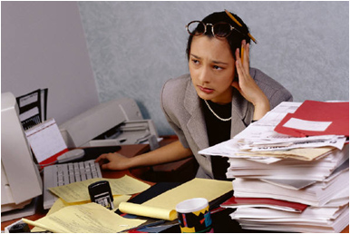 Overworked Teacher