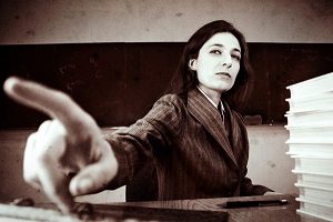 Serious Teacher
