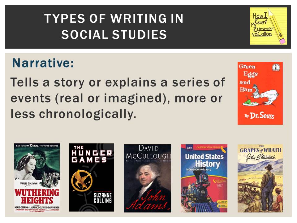 Narrative Writing 