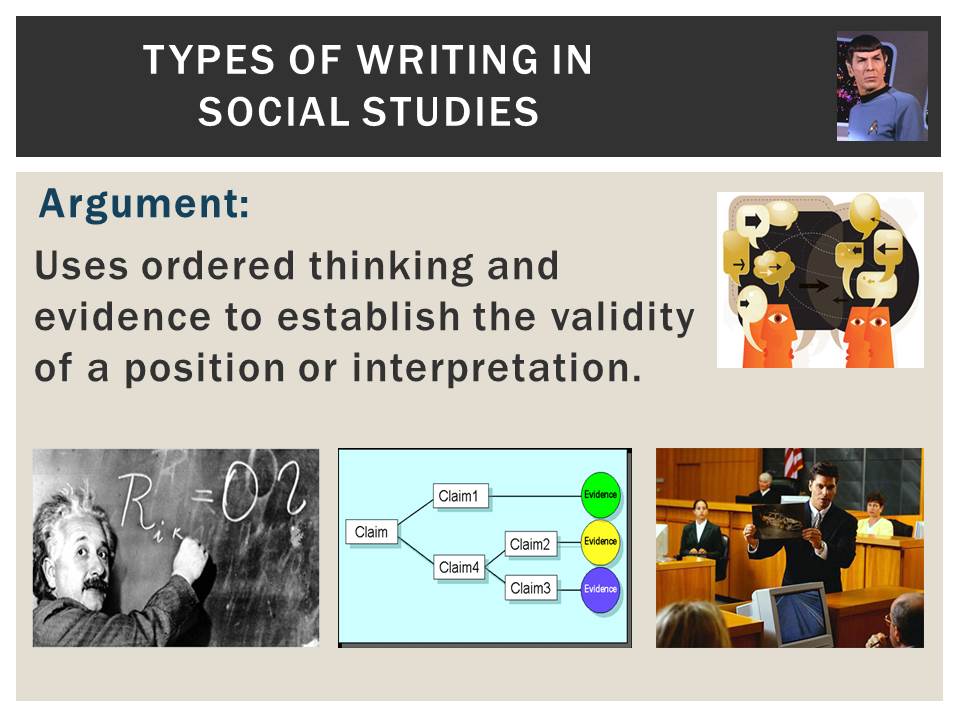 Argumentative Writing