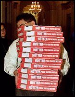 Stacks of Pizza