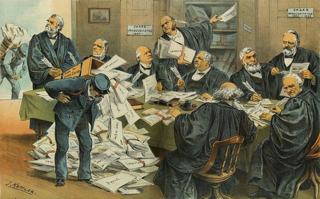 Court Cartoon