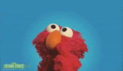Elmo Wonders What's Up With That Frost Chick