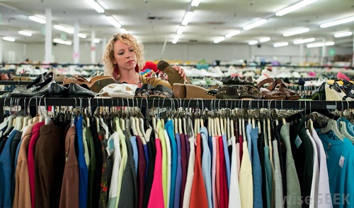 Thrift Store Shopping