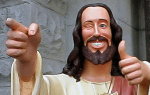 Thumbs Up Jesus