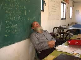Sleeping Teacher