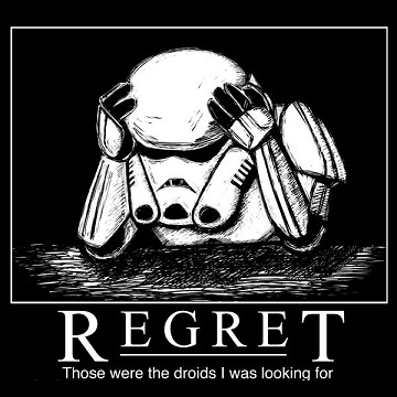 Regret Stormtrooper